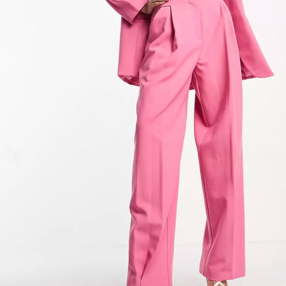 ASOS Edition Wide Leg Pink Pants: Effortless Elegance and Chic Style